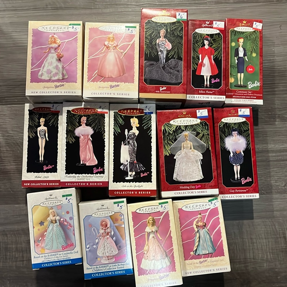 Vintage Hallmark Barbie Set